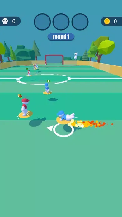 Capturas de tela do Quidditch--Mini Futsal 3D Ball