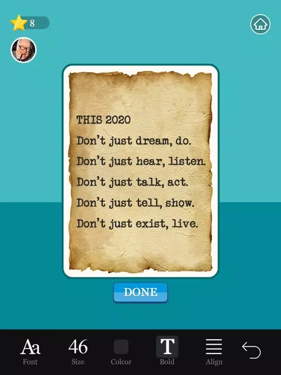 Typewriter Genius iPad  Screenshots