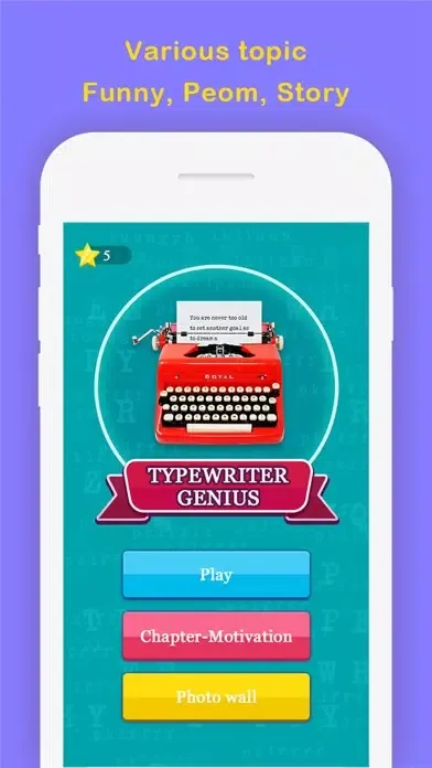 Typewriter Genius Screenshots