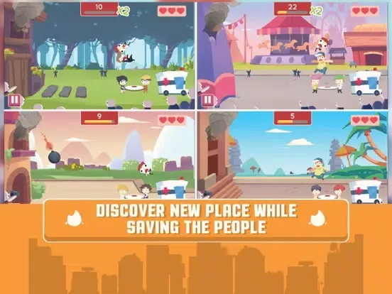 Doki Doki Rescue iPad  Screenshots