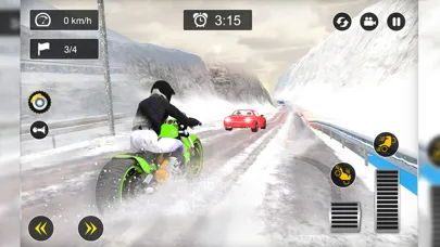 Captures d'écran de Snow Dirt Bikes Racing Games