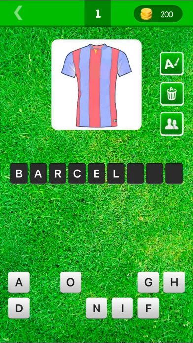 Zrzuty ekranu Guess the football kit - Soccer Quiz 2016