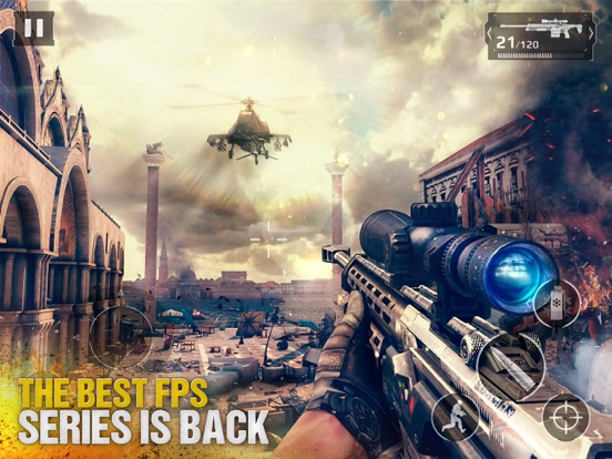 Modern Combat 5 iPad  Screenshots