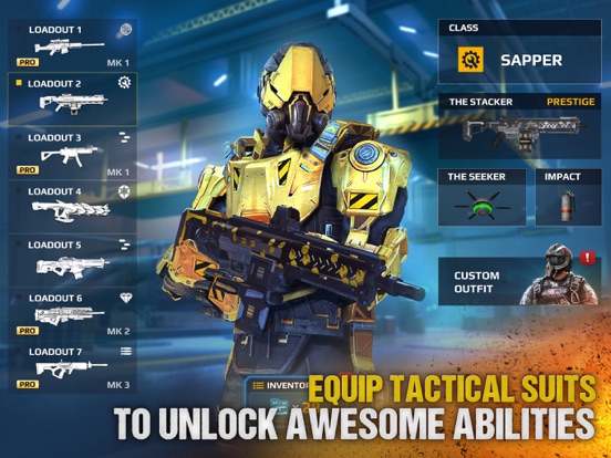Modern Combat 5 iPad  Screenshots