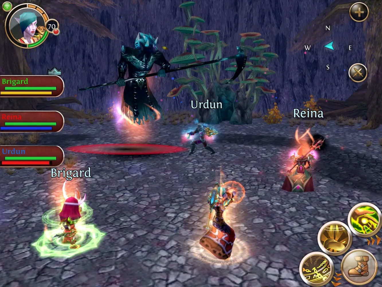 ภาพหน้าจอของ Order and Chaos