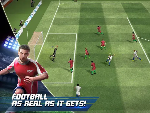 Tangkapan layar Real Football