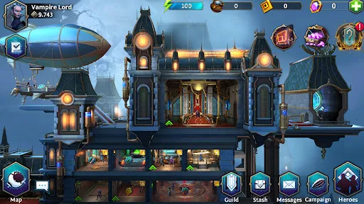 Heroes of the Dark: Squad RPG应用截图