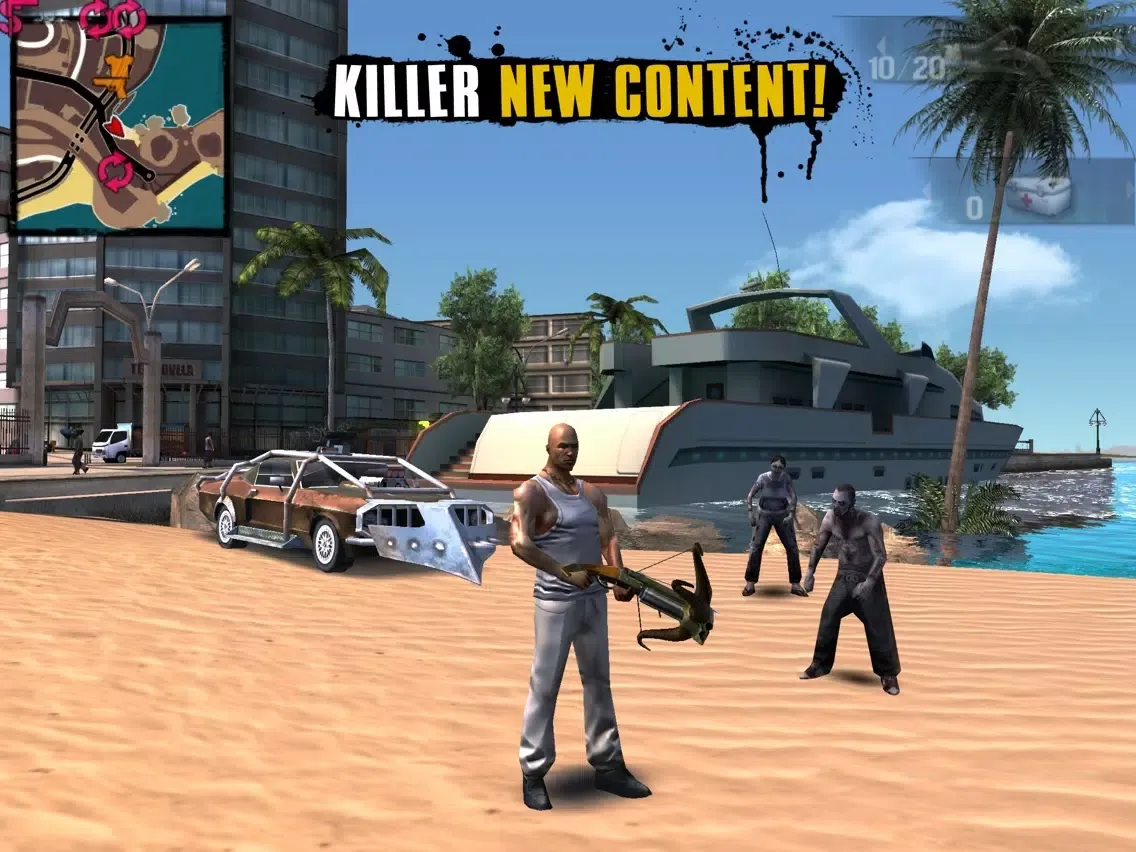 Tangkapan layar Gangstar Rio: City of Saints iPad 