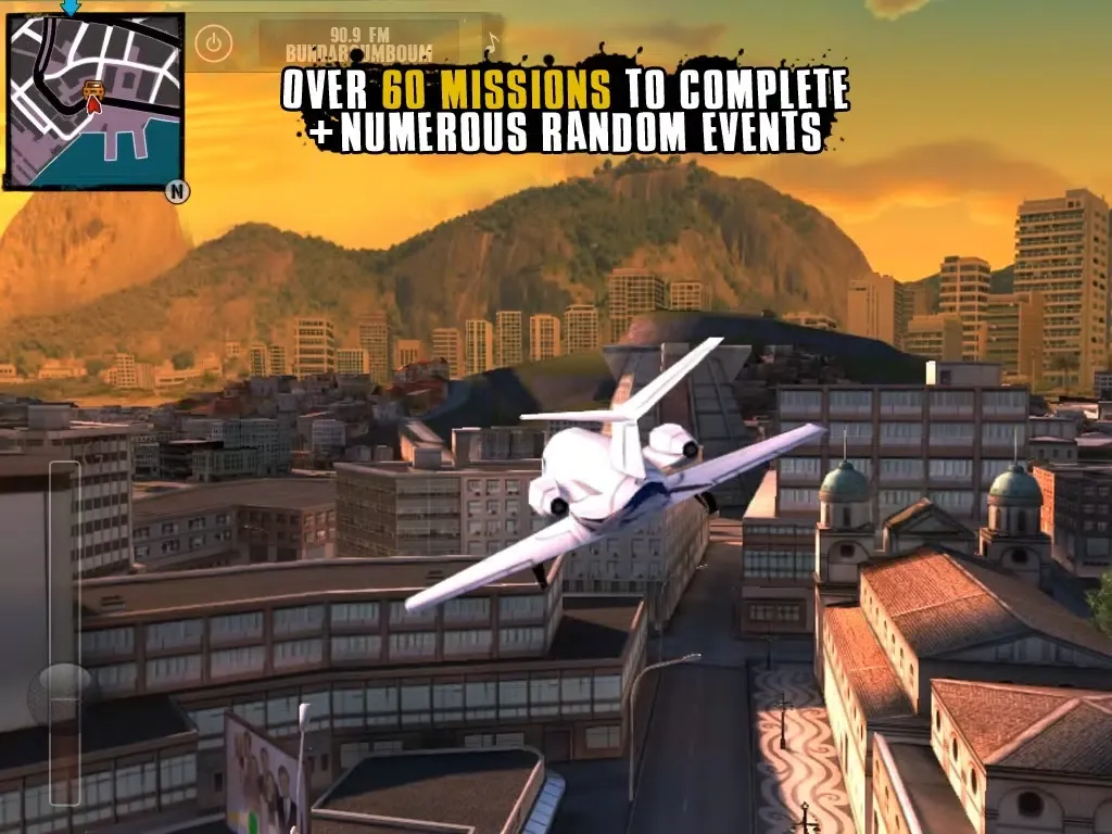 Tangkapan layar Gangstar Rio: City of Saints iPad 