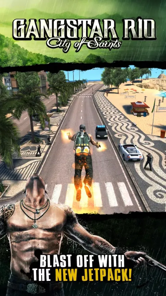 Tangkapan layar Gangstar Rio: City of Saints