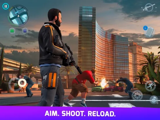 Ảnh chụp màn hình của Gangstar Vegas - Mafia action iPad 