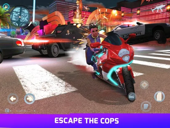 Ảnh chụp màn hình của Gangstar Vegas - Mafia action iPad 