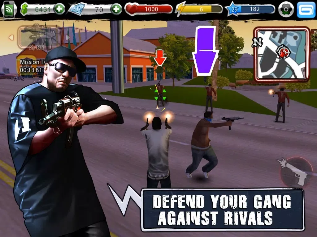 Capturas de pantalla de Urban Crime iPad 