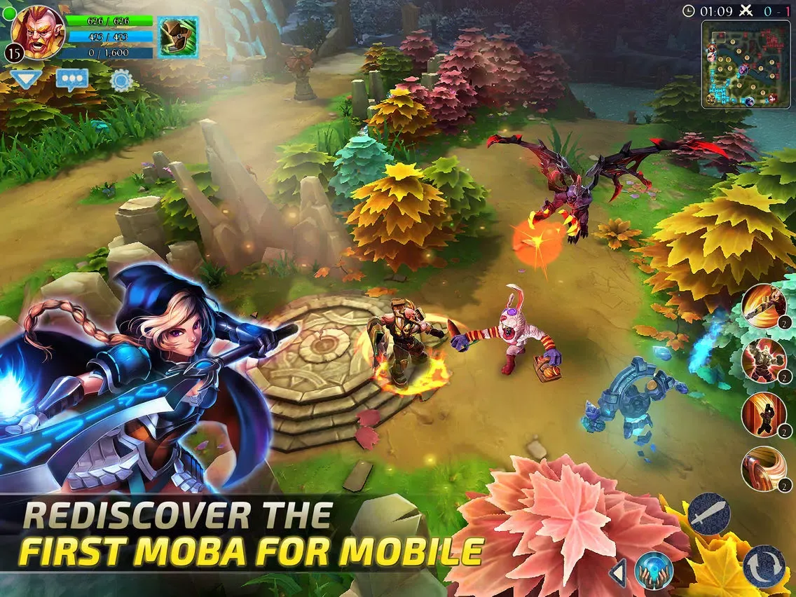 صور Heroes of Order & Chaos iPad 