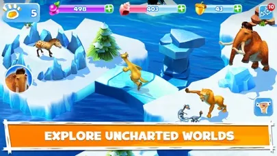 Tangkapan layar Ice Age Adventures