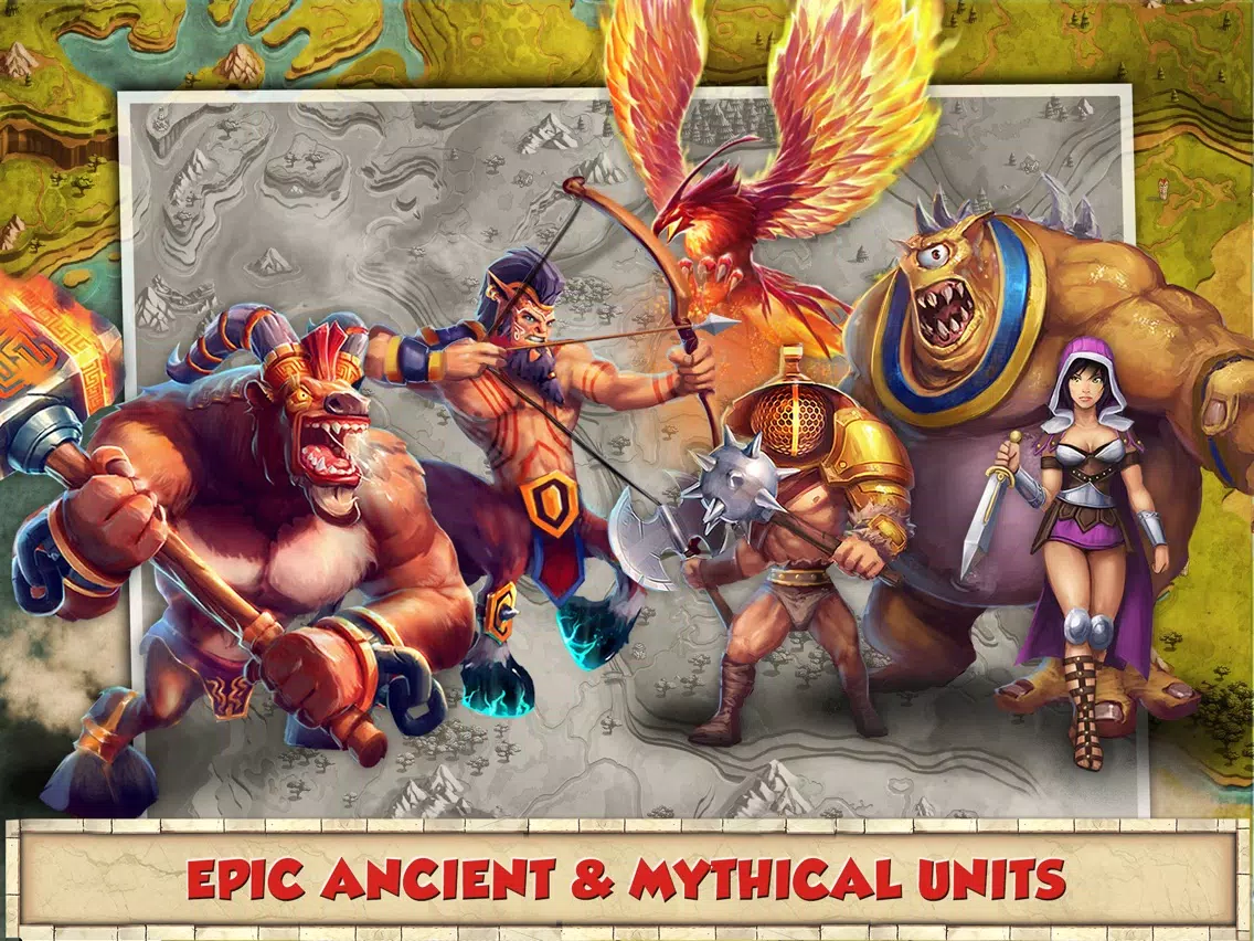 ภาพหน้าจอของ Total Conquest - Online combat and strategy iPad 