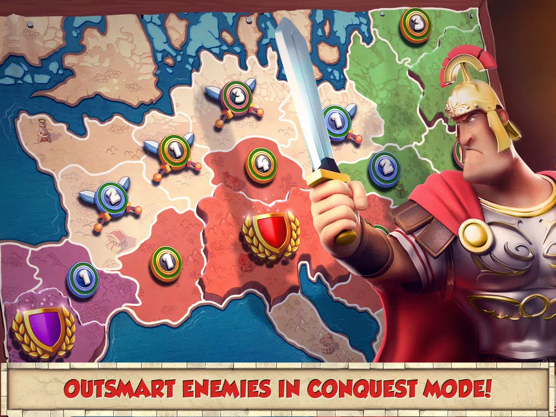 ภาพหน้าจอของ Total Conquest - Online combat and strategy iPad 