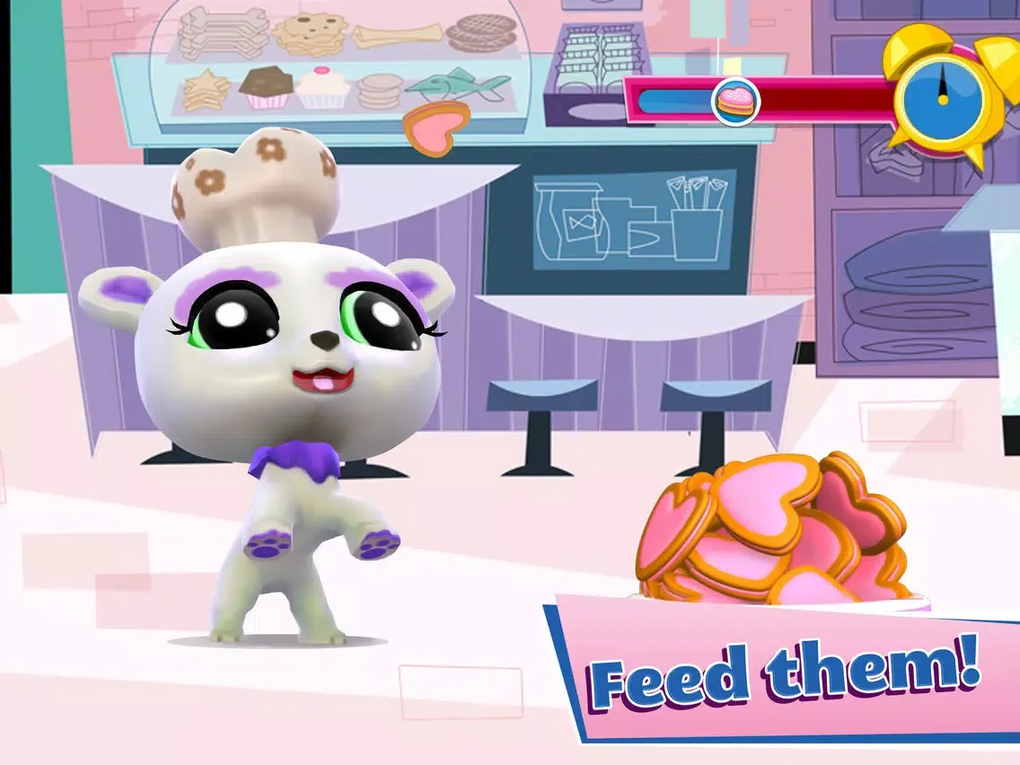 Capturas de tela do Littlest Pet Shop iPad 