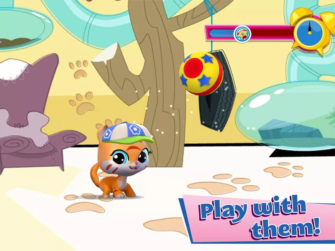 Capturas de tela do Littlest Pet Shop iPad 