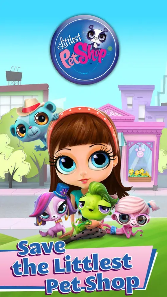 Capturas de tela do Littlest Pet Shop