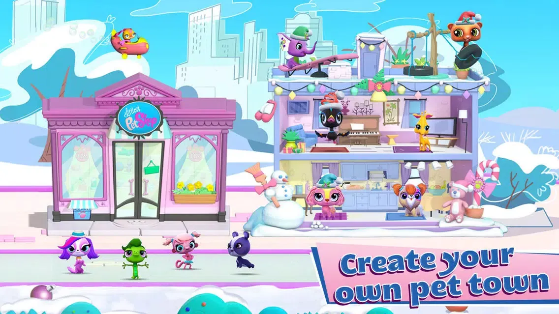 Capturas de tela do Littlest Pet Shop