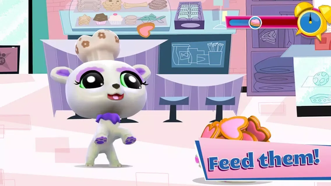 Capturas de tela do Littlest Pet Shop