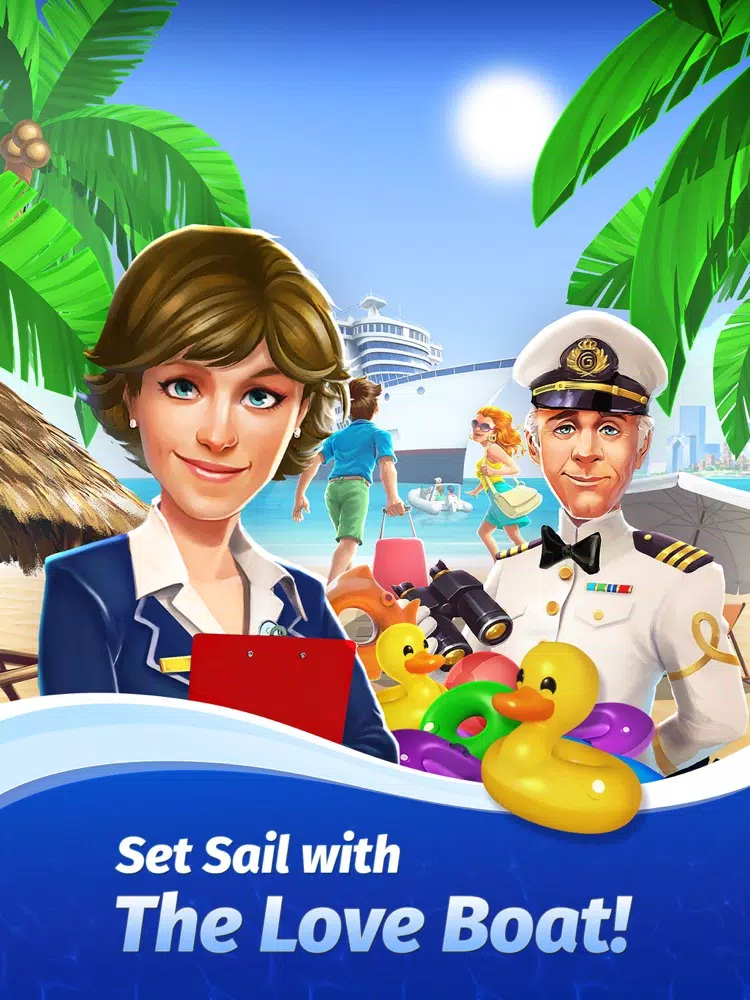 Tangkapan skrin The Love Boat - Puzzle Cruise iPad 