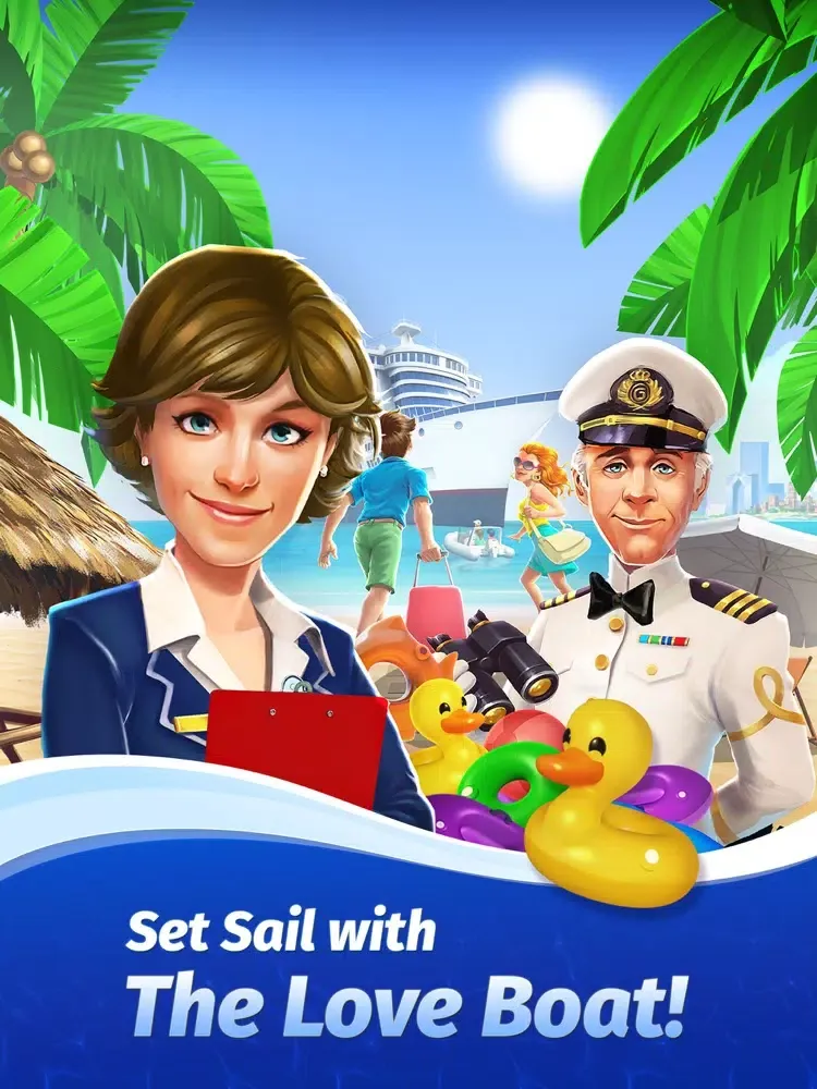 Screenshot di The Love Boat - Puzzle Cruise iPad 