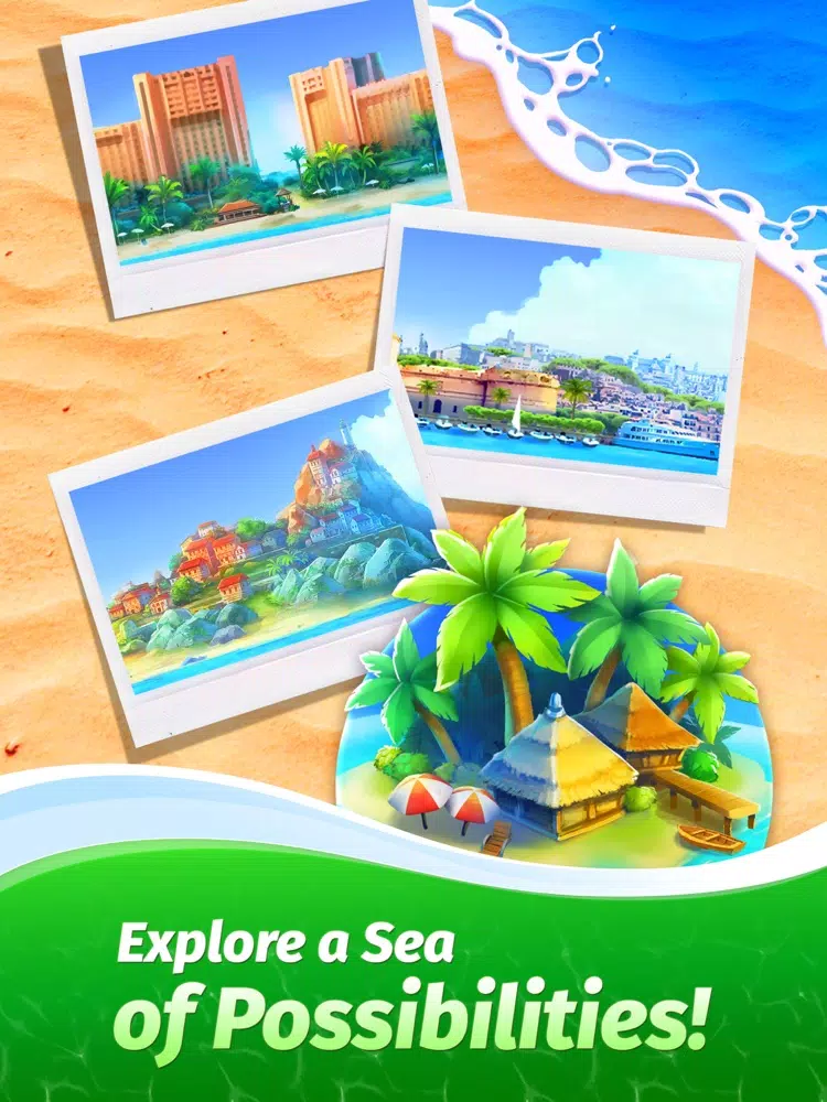 Tangkapan skrin The Love Boat - Puzzle Cruise iPad 