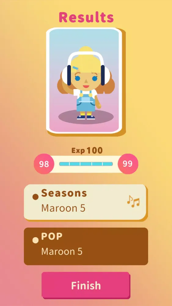 Tangkapan layar SongPop for Renault