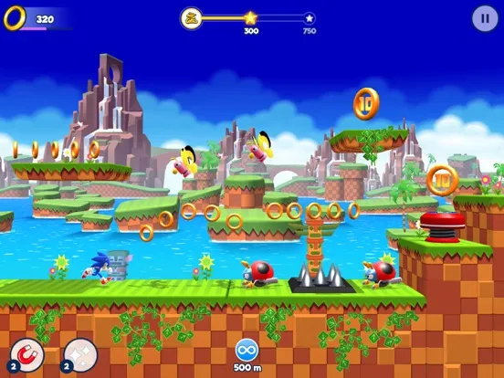 Скриншоты Sonic Runners Adventure iPad 
