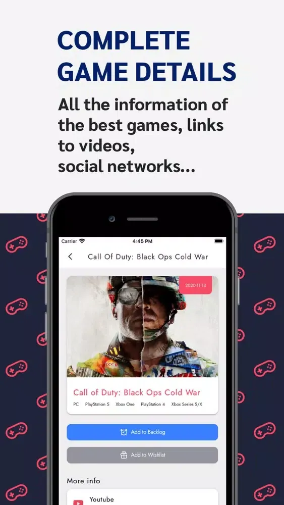 Gamelogium: Your game backlog Ekran Görüntüleri
