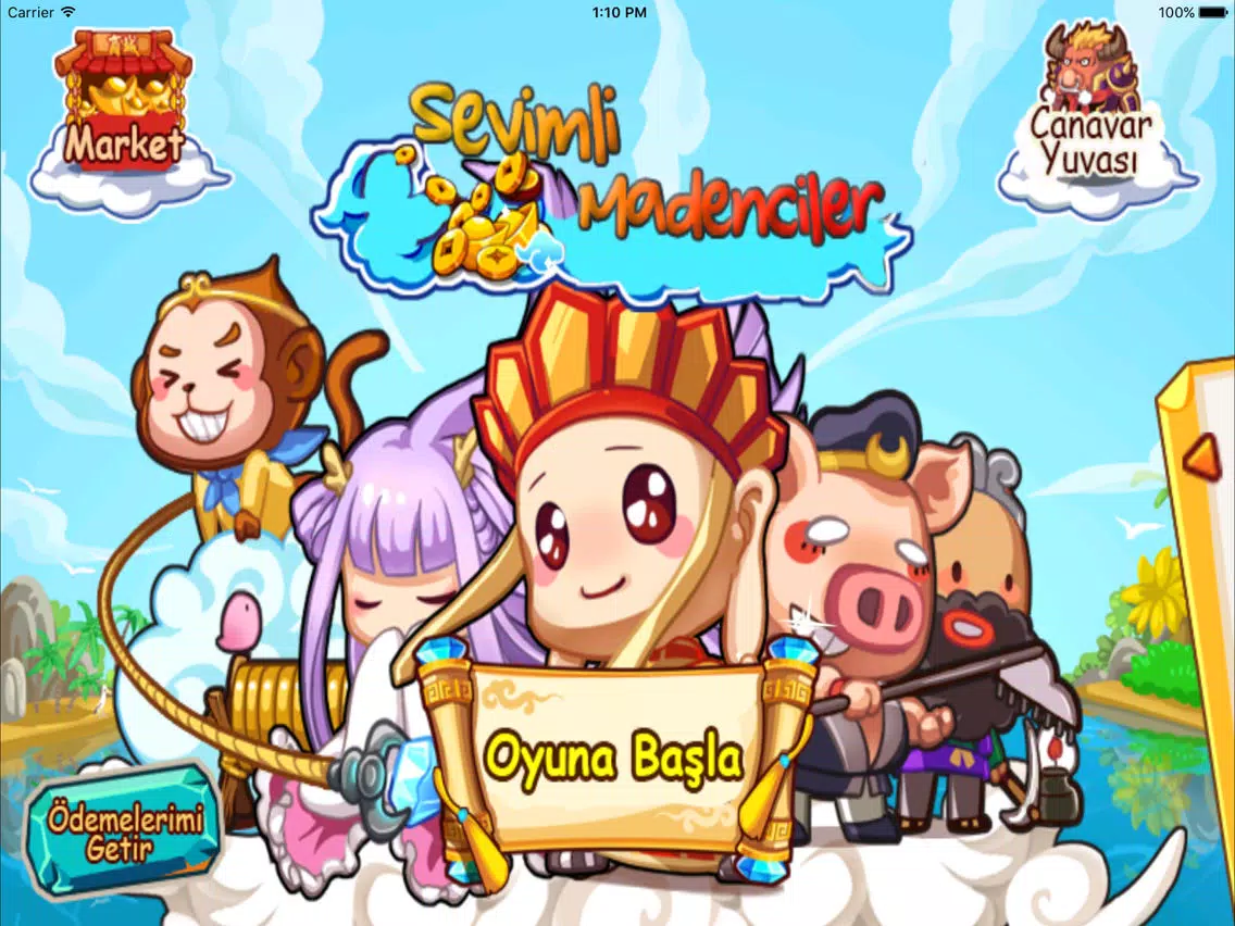 Sevimli Madenciler iPad  Screenshots