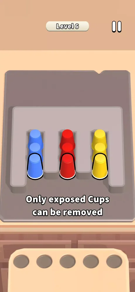 Zrzuty ekranu Cups Cascade
