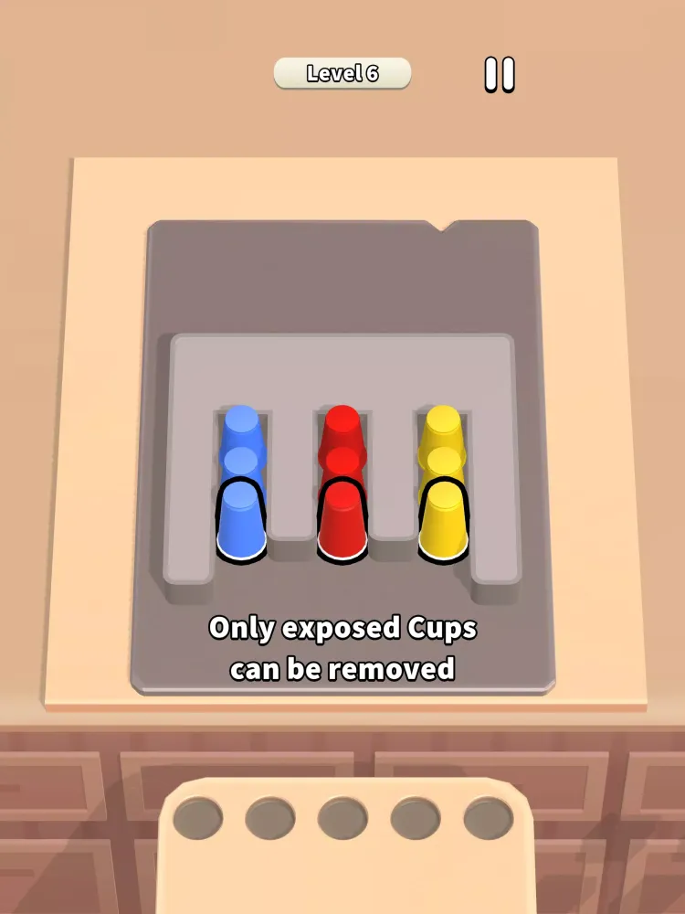 Zrzuty ekranu Cups Cascade