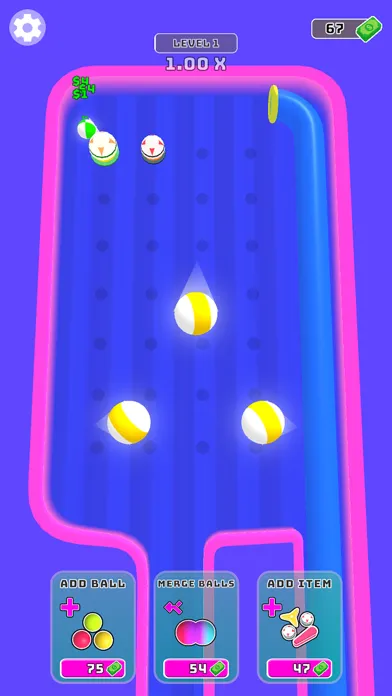 Capturas de tela do Idle Pinball 3D