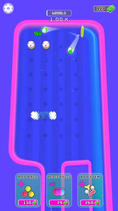 Capturas de tela do Idle Pinball 3D