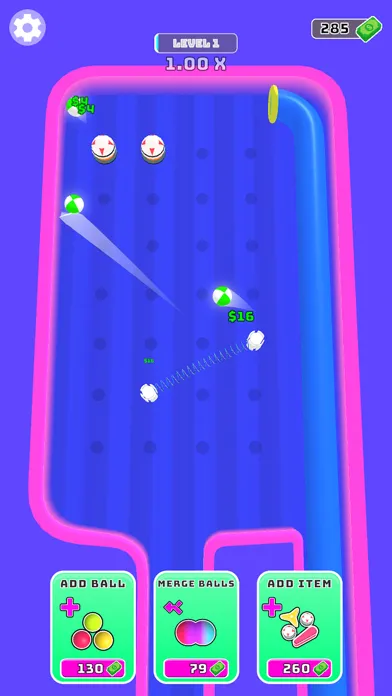 Capturas de tela do Idle Pinball 3D