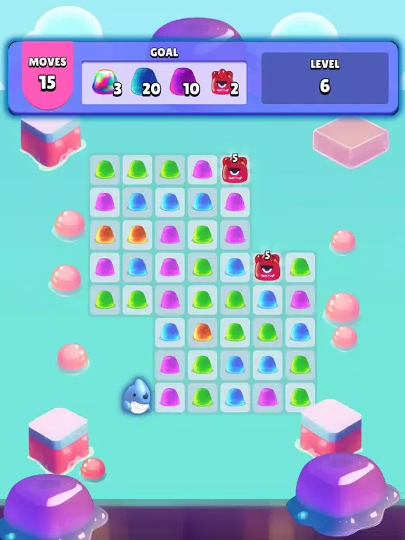 Tangkapan layar Munch Mania 3D iPad 
