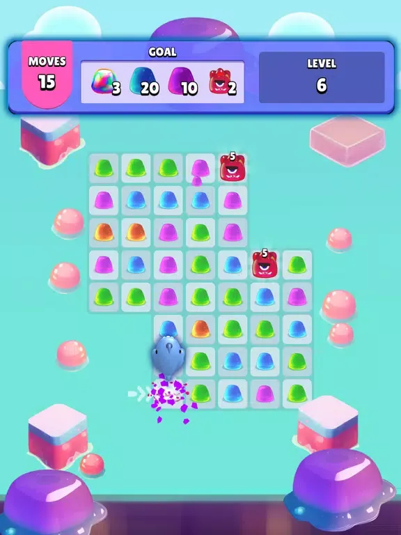 Tangkapan layar Munch Mania 3D iPad 