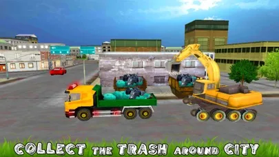 ภาพหน้าจอของ City Excavator Garbage Truck