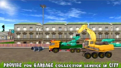 ภาพหน้าจอของ City Excavator Garbage Truck