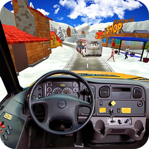 Extreme Snow Bus Driving - Bus Driver Simulator 3D