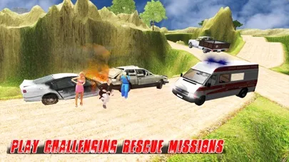 Ảnh chụp màn hình của 911 Hill Climb Ambulance