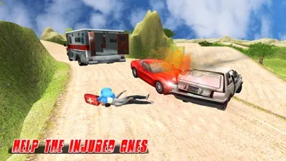 Ảnh chụp màn hình của 911 Hill Climb Ambulance
