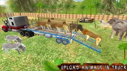 Transporter Truck Zoo Animals Ekran Görüntüleri