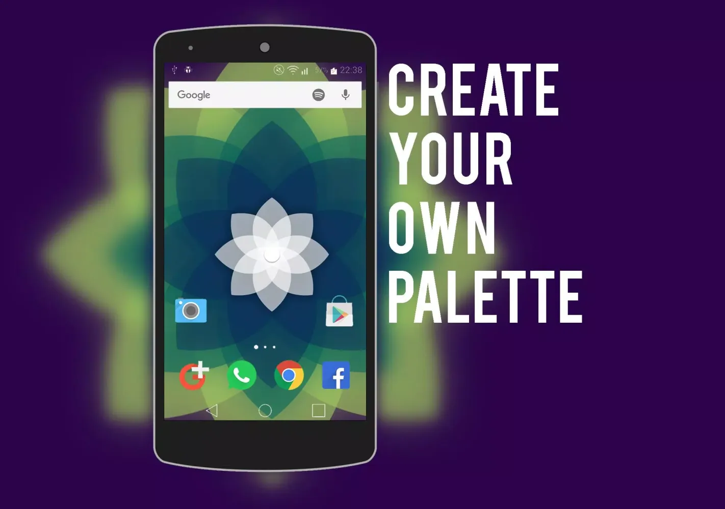 Chrooma Float Live Wallpaper স্ক্রিনশট