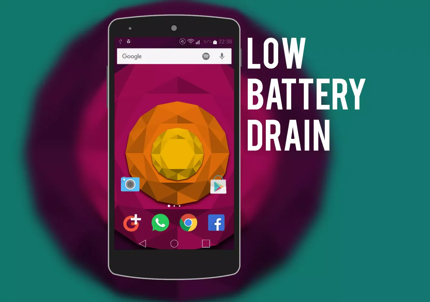 Chrooma Float Live Wallpaper স্ক্রিনশট