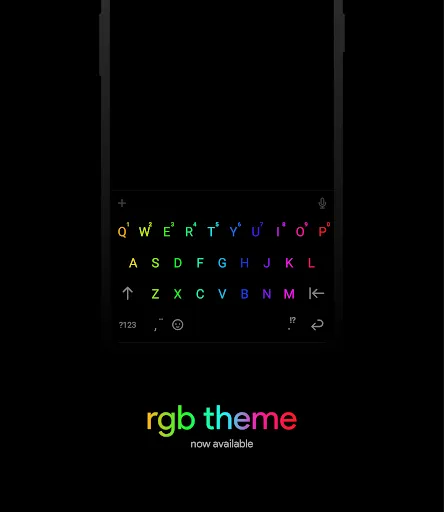 Chrooma Keyboard - RGB & Emoji應用截圖