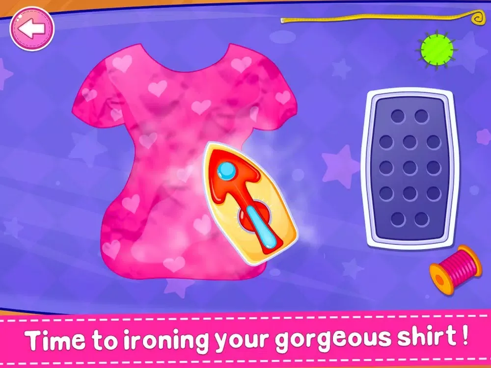 Ảnh chụp màn hình của Abc Tailor Fashion Cloth Games iPad 